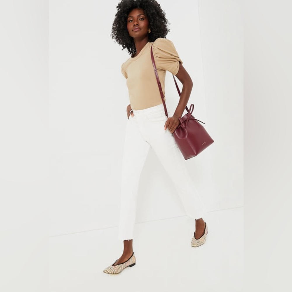 Nwt Mother‎ Fairest of them all white denim size 26 nwt